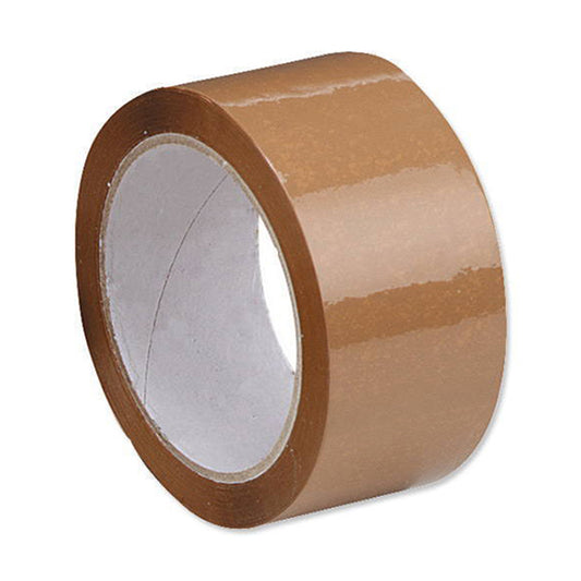 Parcel Tape Single - Brown